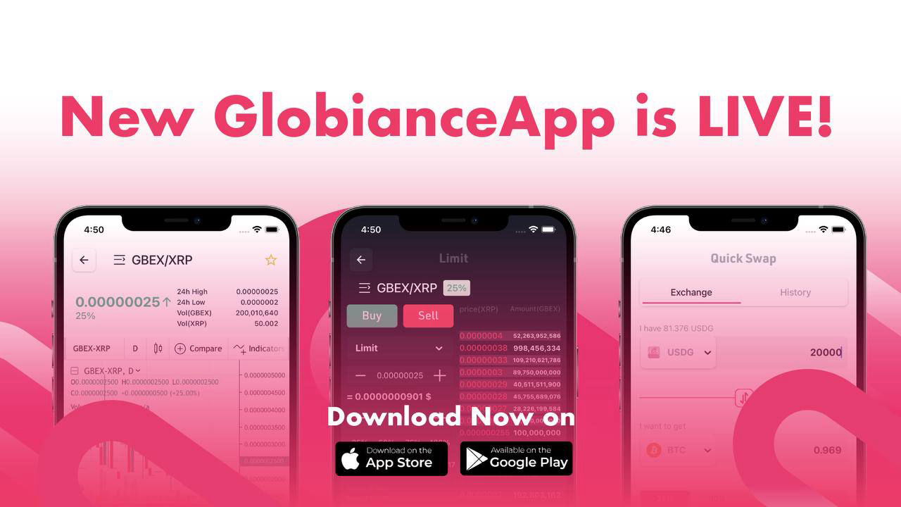 New Globiance App is live